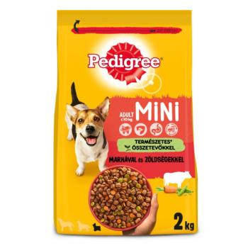 Pedigree Mini Adult szárazeledel marhahússal és zöldségekkel 2 kg kép