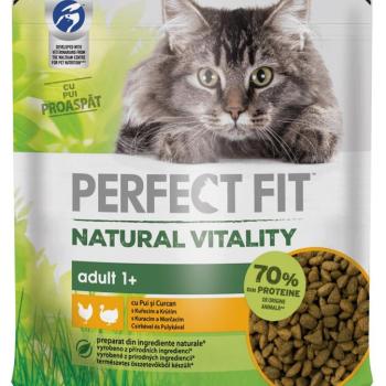 Perfect Fit Natural Vitality Adult 1+ macskaeledel csirkével és pulykával 650 g kép