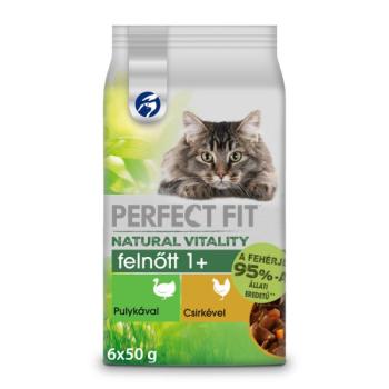 Perfect Fit Natural Vitality nedvestáp - pulyka, csirke 12 x 6 x 50 g kép