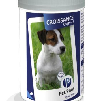 Pet Phos® Growth Ca/P=2 Dog ízesített tabletta 100 db kép