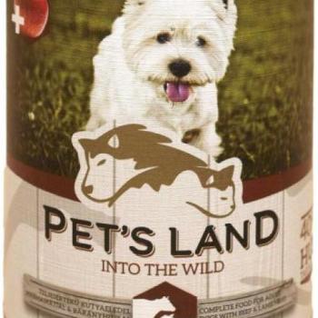 Pet's Land Dog - Beef & Lamb With Apple 415 g kép