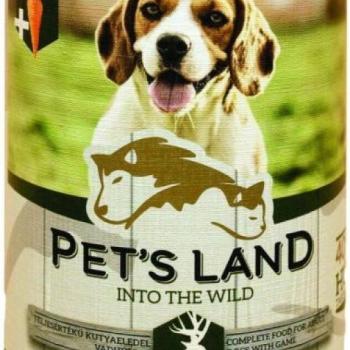 Pet's Land Dog - With Game 415 g kép