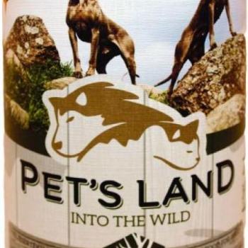 Pet's Land Land Dog - Game & Carrot 1240 g kép