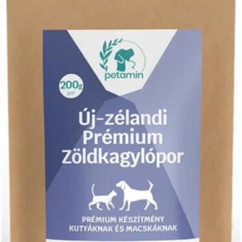 Petamin Új-zélandi prémium zöldkagylópor kutyáknak 200 g kép