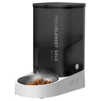 Petkit Fresh Element SOLO automata etető, szürke, 3 kg macska kép