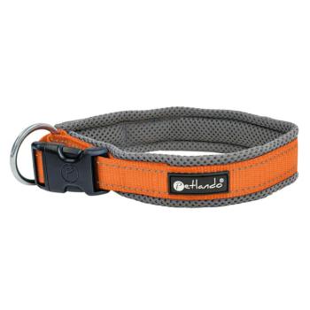 Petlando Outdoor nyakörv kutyáknak, narancssárga, M: 45-50cm nyakkörfogat, 40mm széles kép