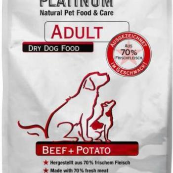 PLATINUM Adult Beef & Potato 1,5 kg kép