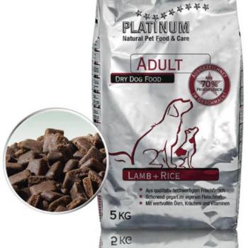 PLATINUM Adult Lamb & Rice 1,5 kg kép