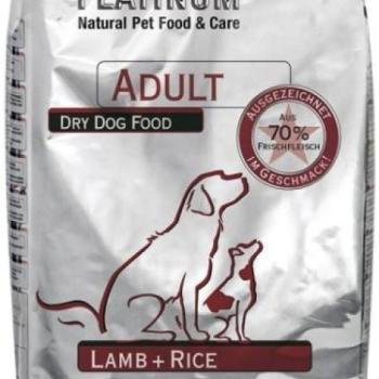 PLATINUM Adult Lamb & Rice 15 kg kép