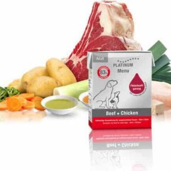PLATINUM Menu Beef & Chicken 375 g kép