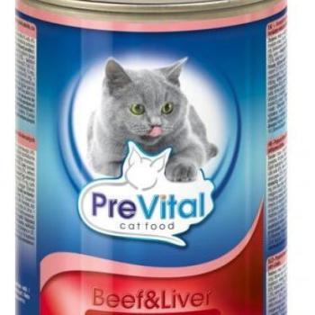 PreVital Beef & liver tin 415 g kép