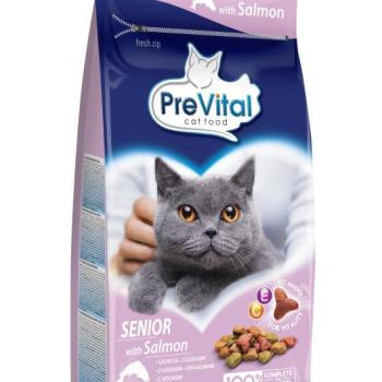 PreVital száraz eledel Senior lazaccal 1,4 kg kép