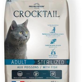 Pro-Nutrition Flatazor Crocktail Adult Sterilised with fish 10 kg kép