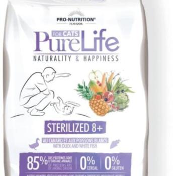 Pro-Nutrition PureLife Sterilized 8+ 8 kg kép