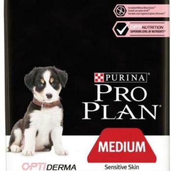 PRO PLAN OptiDerma Medium Puppy Sensitive Skin 12 kg kép