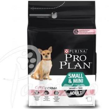 PRO PLAN OptiDerma Small & Mini Adult Sensitive Skin 3 kg kép