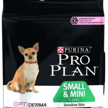 PRO PLAN OptiDerma Small & Mini Adult Sensitive Skin Salmon 700 g kép