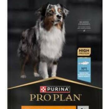 PRO PLAN OptiWeight All Sizes Adult Light/Sterilised white fish 14 kg kép