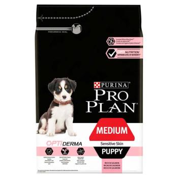 Pro Plan Puppy Medium Sensitive Skin Optiderma 3 kg kép