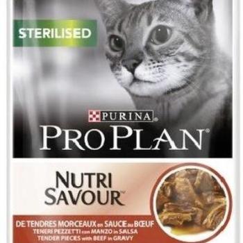 PRO PLAN Sterilised beef 85 g kép