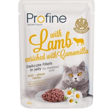 Profine Cat Sterilized Fillets in Jelly - bárány 85 g kép