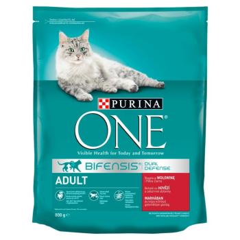 Purina ONE Bifensis Adult Beef 0,8 kg kép