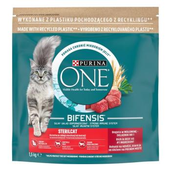 Purina ONE Bifensis Adult Sterilcat Beef 1,5 kg kép