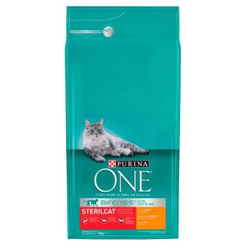 Purina ONE Bifensis Adult Sterilcat Chicken 6 kg kép