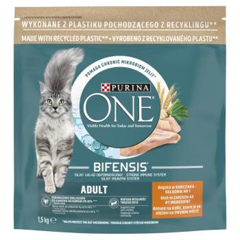 Purina ONE Bifensis Adult száraz macskaeledel - csirke 1,5 kg kép