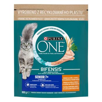 Purina ONE Bifensis Senior száraz macskaeledel 800 g kép