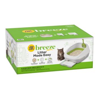 Purina Tidy Cats Breeze macskaalomrendszer- Induló box (macskatoalett + ellátása 1 hónapra) kép