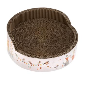 Relax Winter Edition kaparóbútor macskáknak, Ø39xM 14,5cm kép