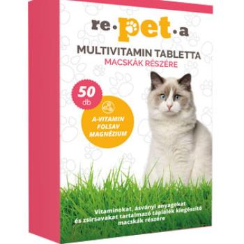 Repeta multivitamin tabletta macskák részére 50 db kép