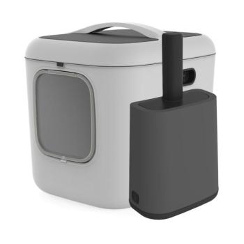 Rotho MyPet BIALA alomlapát tartóval+BIALA XL macska wc szettben kép