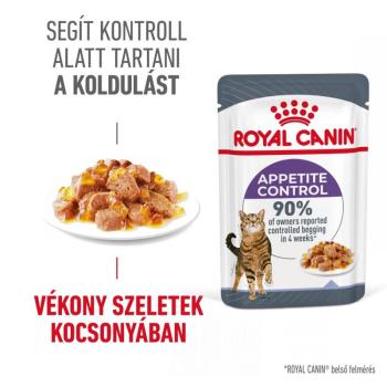 Royal Canin Appetite Control Care - étvágyat kontrolláló zselés nedves táp felnőtt macskák részére 12 x 85 g kép