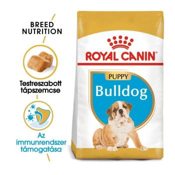 Royal Canin Bulldog Puppy - Angol Bulldog kölyök kutya száraz táp 12 kg kép