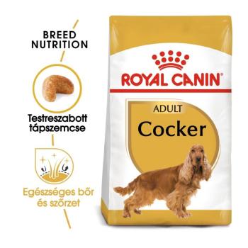 Royal Canin Cocker Adult - Cocker Spániel felnőtt kutya száraz táp 3 kg kép