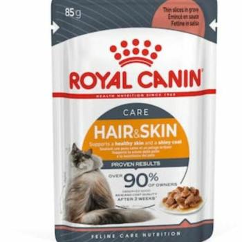 Royal Canin Hair & Skin in gravy 12x85 g kép