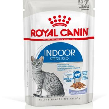 Royal Canin Indoor Sterilised jelly 12x85 g kép