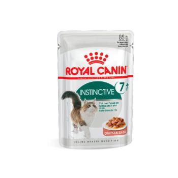 Royal Canin Instinctive 7+ - idősödő macska szószos nedves táp 12 x 85 g kép