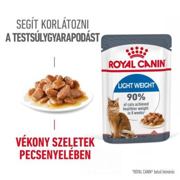 Royal Canin Light Weight Care - szószos nedves táp felnőtt macskák részére az ideális testsúly eléréséért 12 x 85 g kép