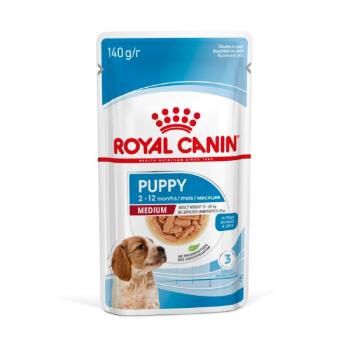 Royal Canin Medium Puppy alutasakos 10 x 140 g kép