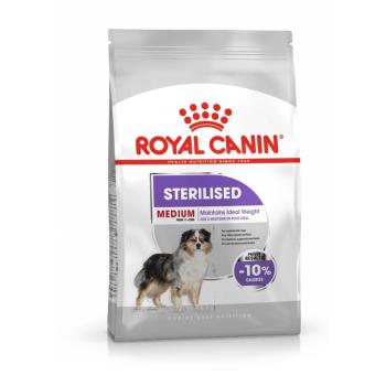 Royal Canin Medium Sterilised - száraz táp ivartalanított, közepes testű felnőtt kutyák részére 12kg kép