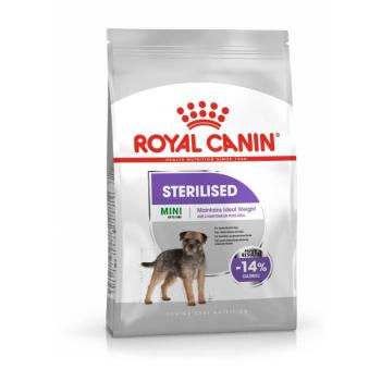 Royal Canin Mini Sterilised - száraz táp ivartalanított, kistestű felnőtt kutyák részére 1 kg kép