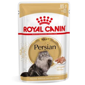 Royal Canin Persian Adult - Kiegészítésül: 24 x 85 g Royal Canin Breed Persian nedvestáp kép