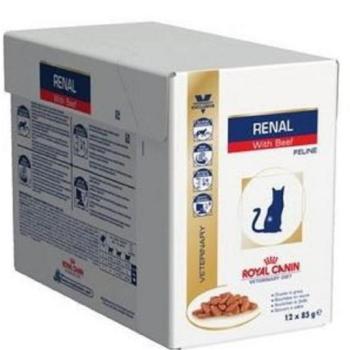 Royal Canin Renal with beef 12x85 g kép