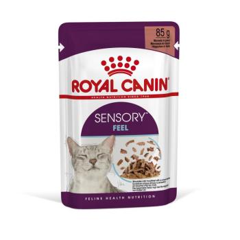 Royal Canin Sensory Feel - szószos nedves táp felnőtt macskák részére 12 x 85 g kép