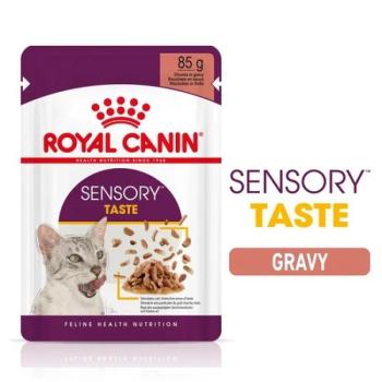 Royal Canin Sensory Taste - szószos nedves táp felnőtt macskák részére 12 x 85 g kép