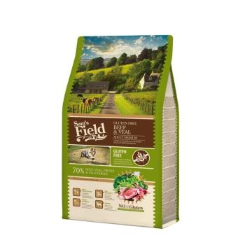 Sam's Field Adult Gluten Free Beef & Veal - Medium 2,5 kg kép