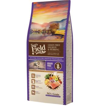 Sam's Field Adult Grain Free Salmon & Herring 13 kg kép